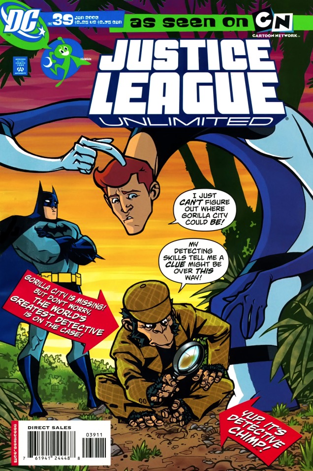 Justice League Unlimited #39 book cover