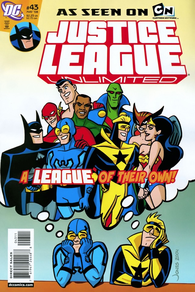 Justice League Unlimited #43 book cover