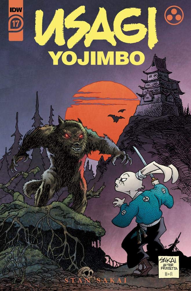 Usagi Yojimbo (2019-2022) #17 book cover