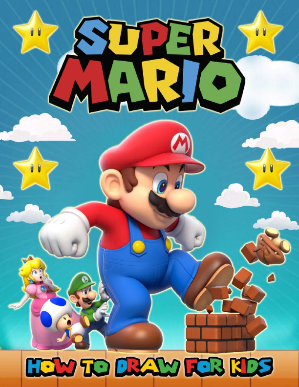 Super Mario How To Draw Super Mario Drawing Guide Learn How to Draw