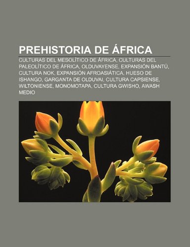 Prehistoria de Africa Culturas del Mesolitico de Africa, Culturas del