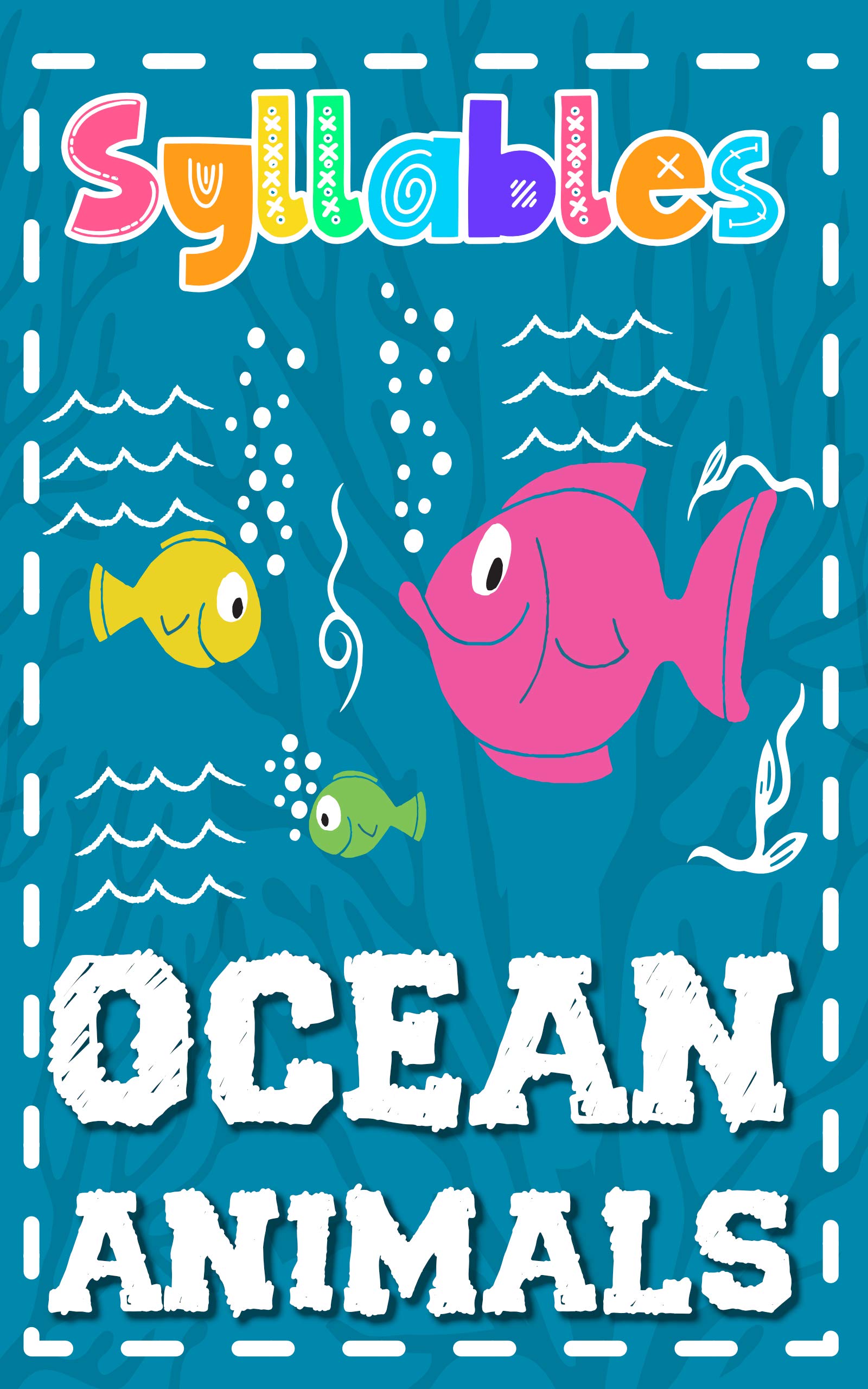 Syllables. Ocean Animals. Syllable Book For Kids Syllables for