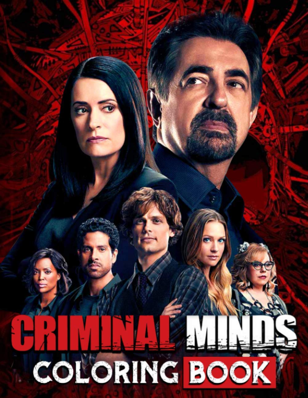Criminal Minds Coloring Book: Criminal Minds Adult Coloring Books by