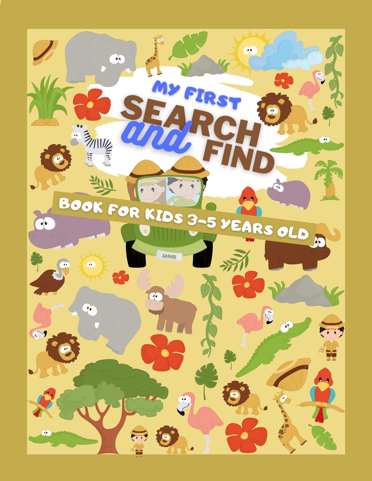 My First Search and Find Book for Kids 35 Years Old Find and Seek