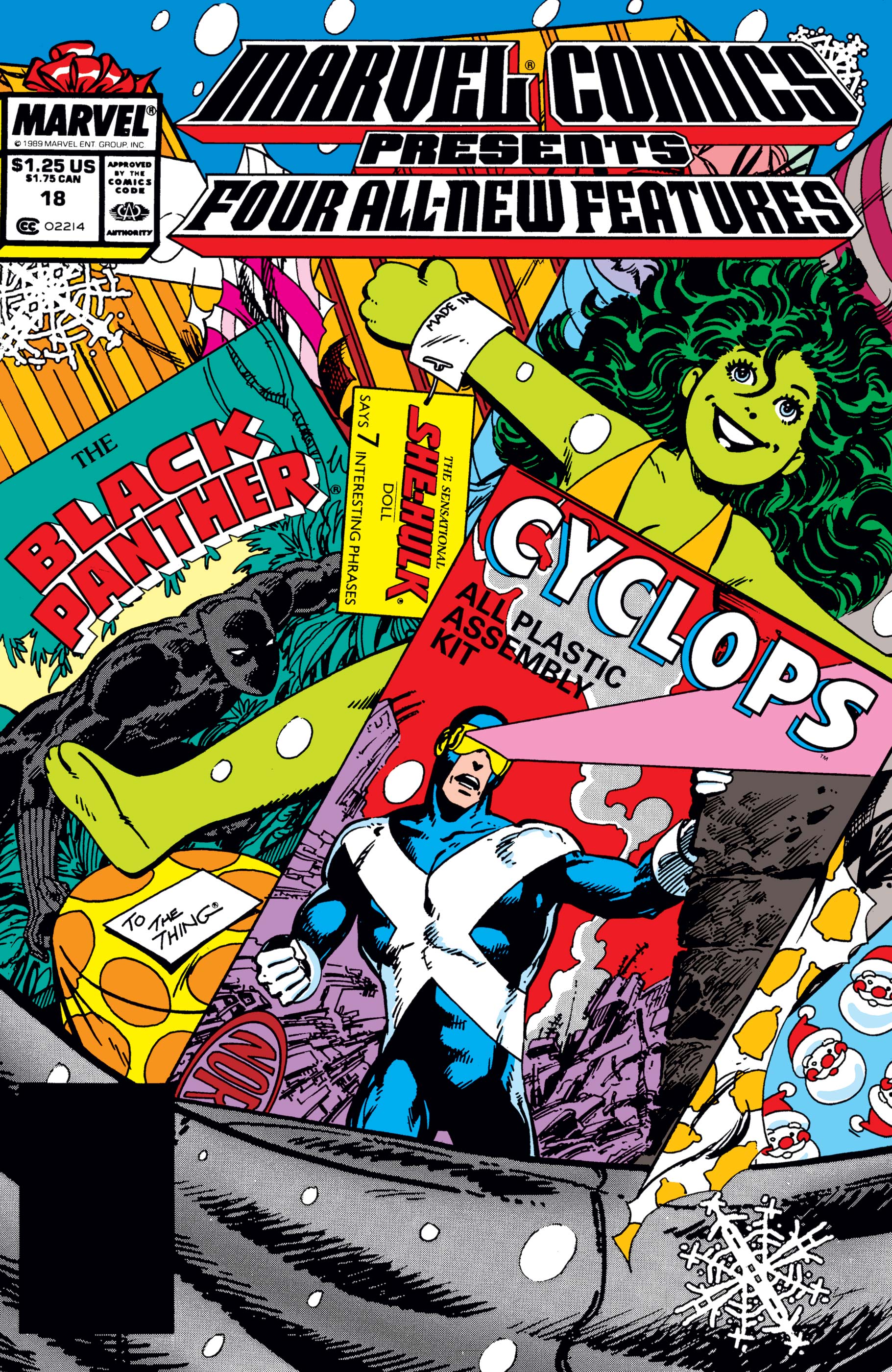Marvel Comics Presents (1988) book cover 1