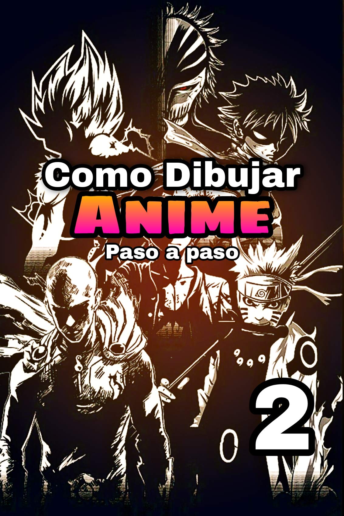 Como Dibujar Anime paso a paso: Personajes de shonen 2 (Aprende a ...