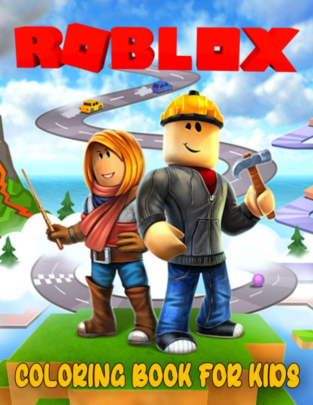 Roblox Coloring Book For Kids: Roblox Coloring Book Is a Fun Coloring ...