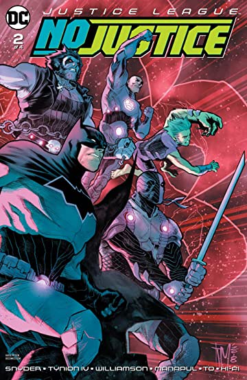 Justice League: No Justice book cover 3