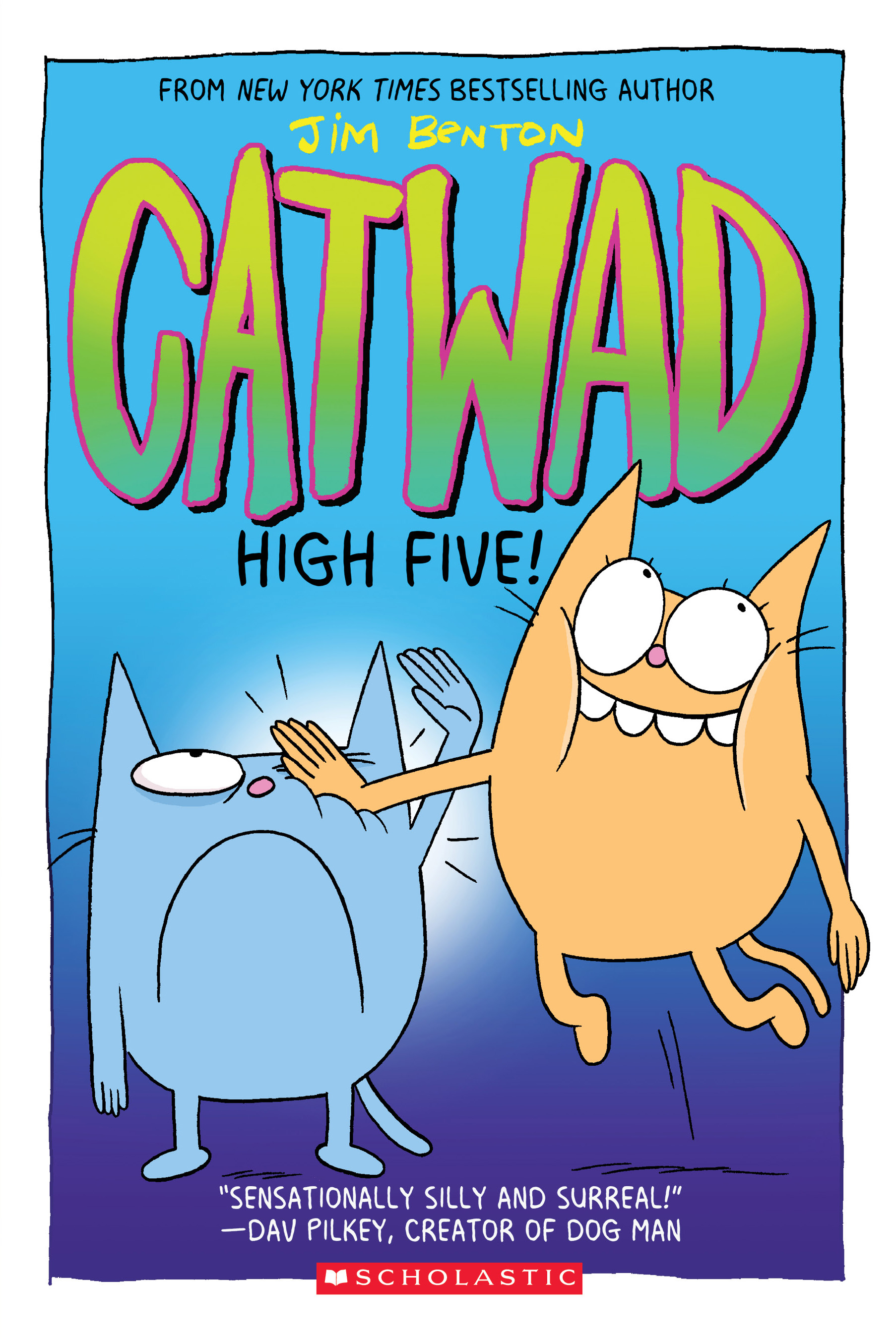 High Five! A Graphic Novel (Catwad #5) book cover