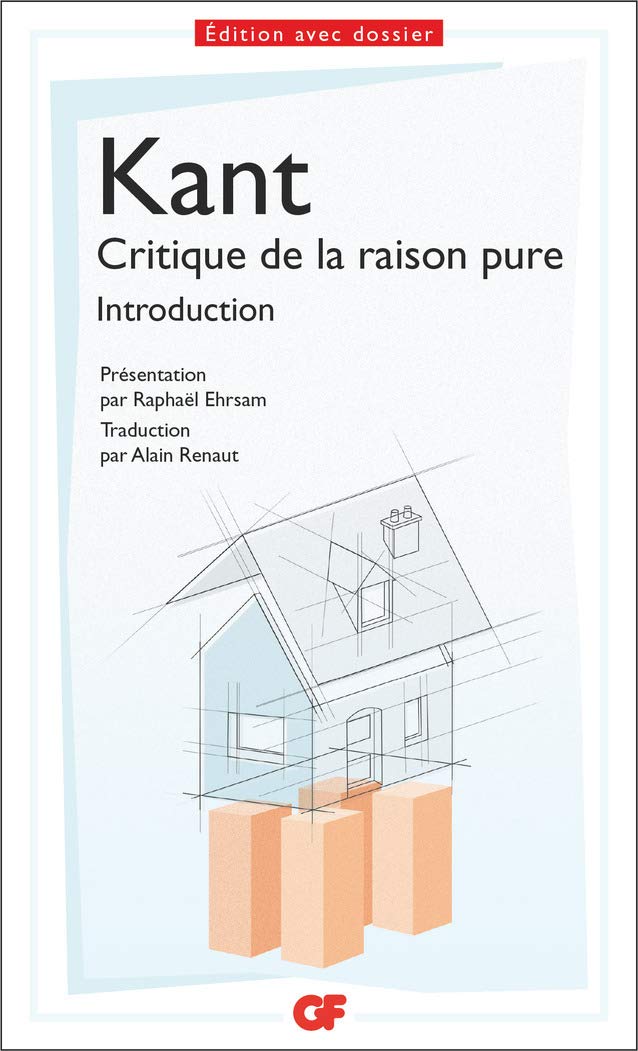 Critique de la raison pure book cover