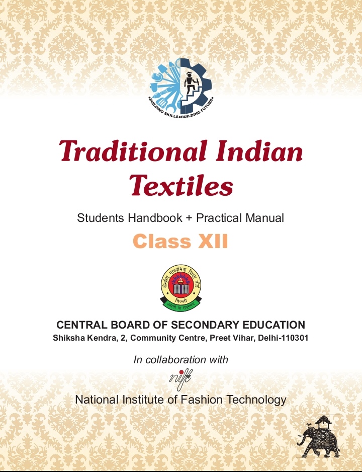 Traditional Indian Textiles by CBSE in collaboration with NIFT Goodreads