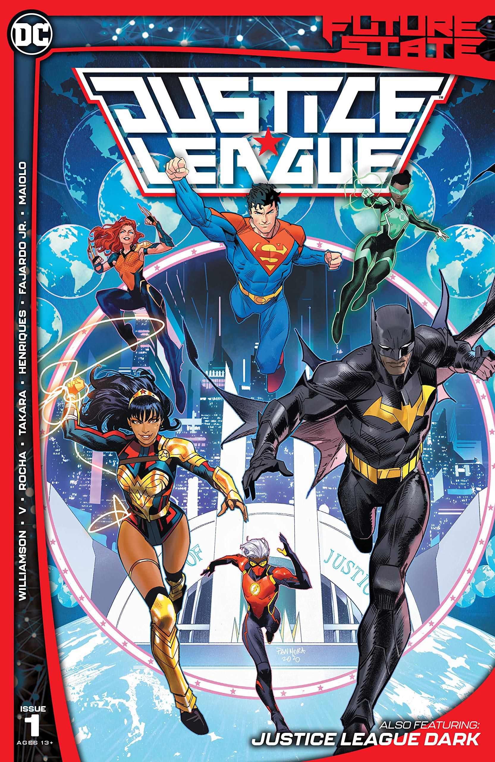 Future State: Justice League book cover 1