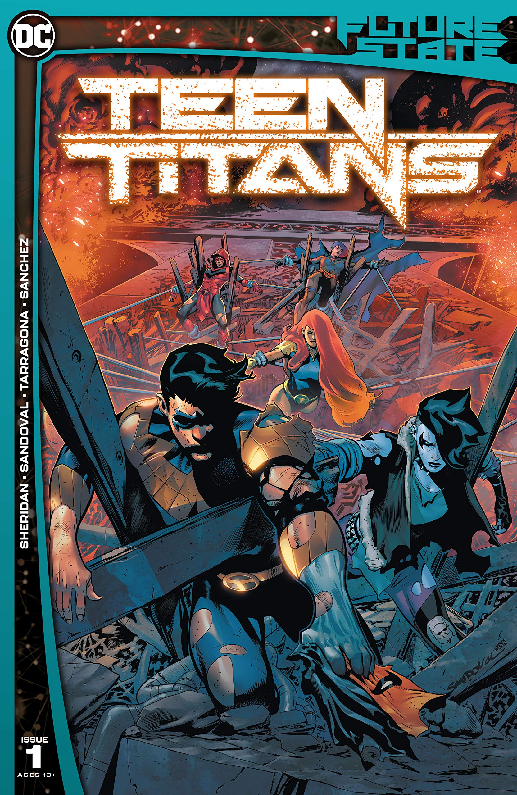 Future State: Teen Titans book cover 2
