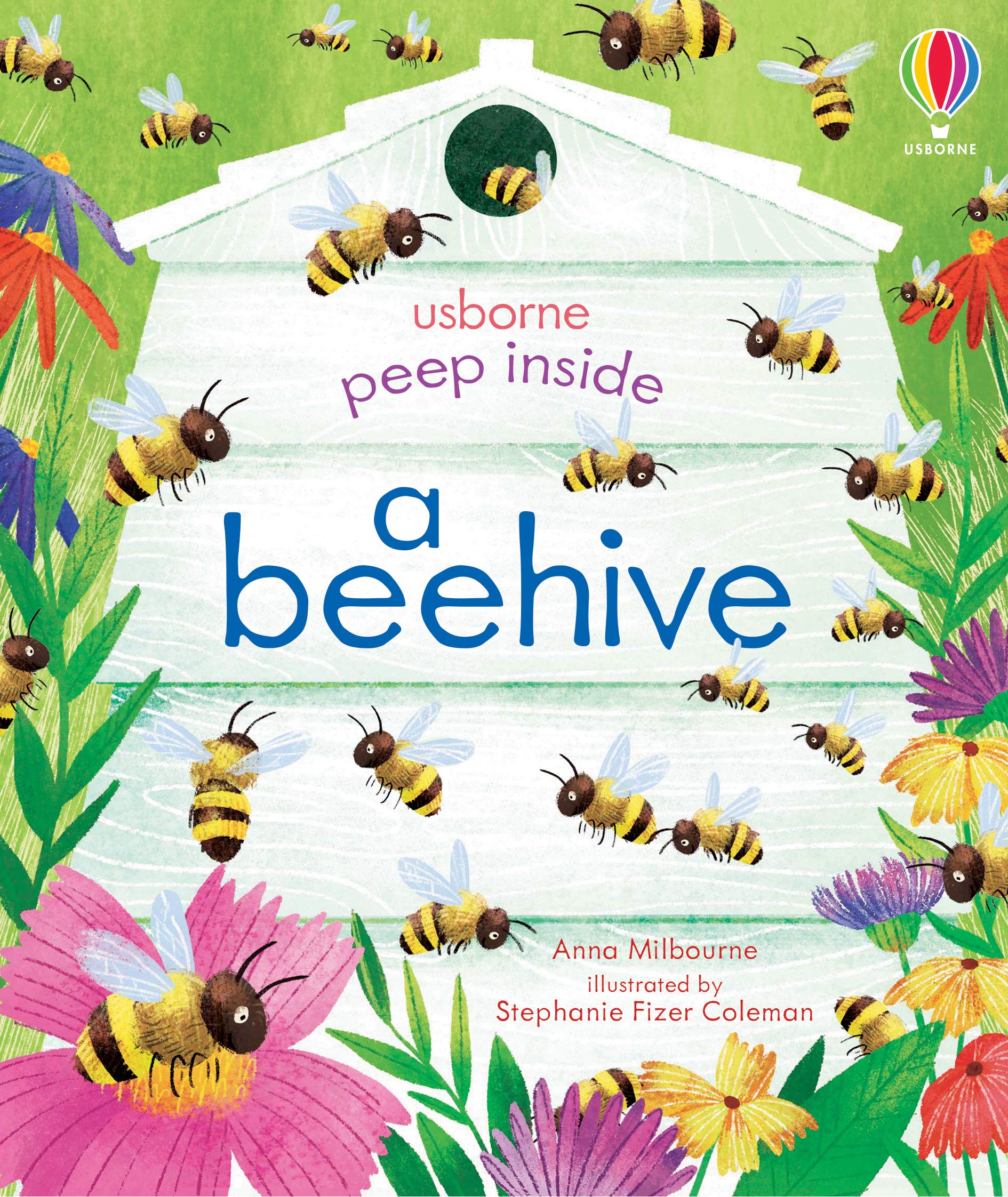 Peek Inside a Beehive book cover