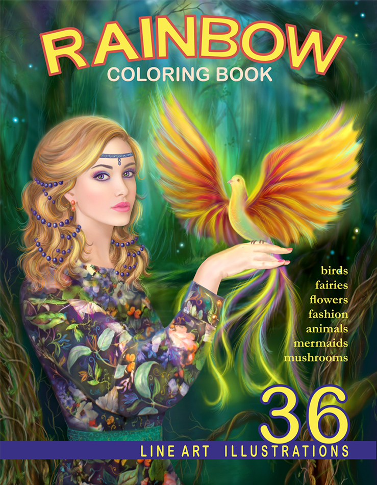 Rainbow Coloring Book by Alena Lazareva | Goodreads