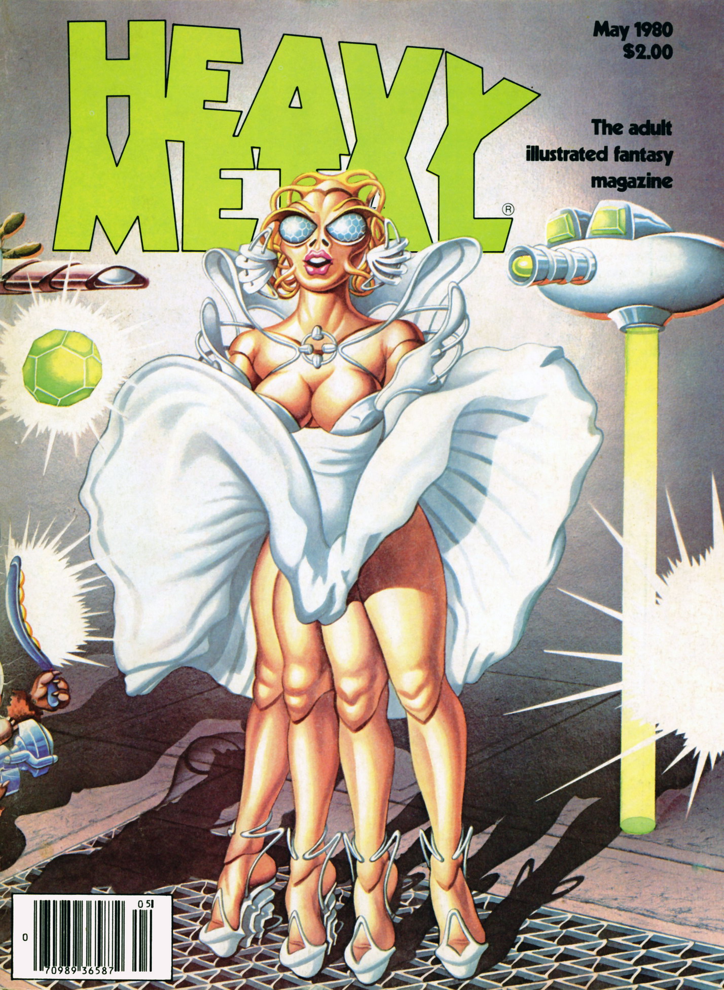 Heavy Metal, May 1980 book cover