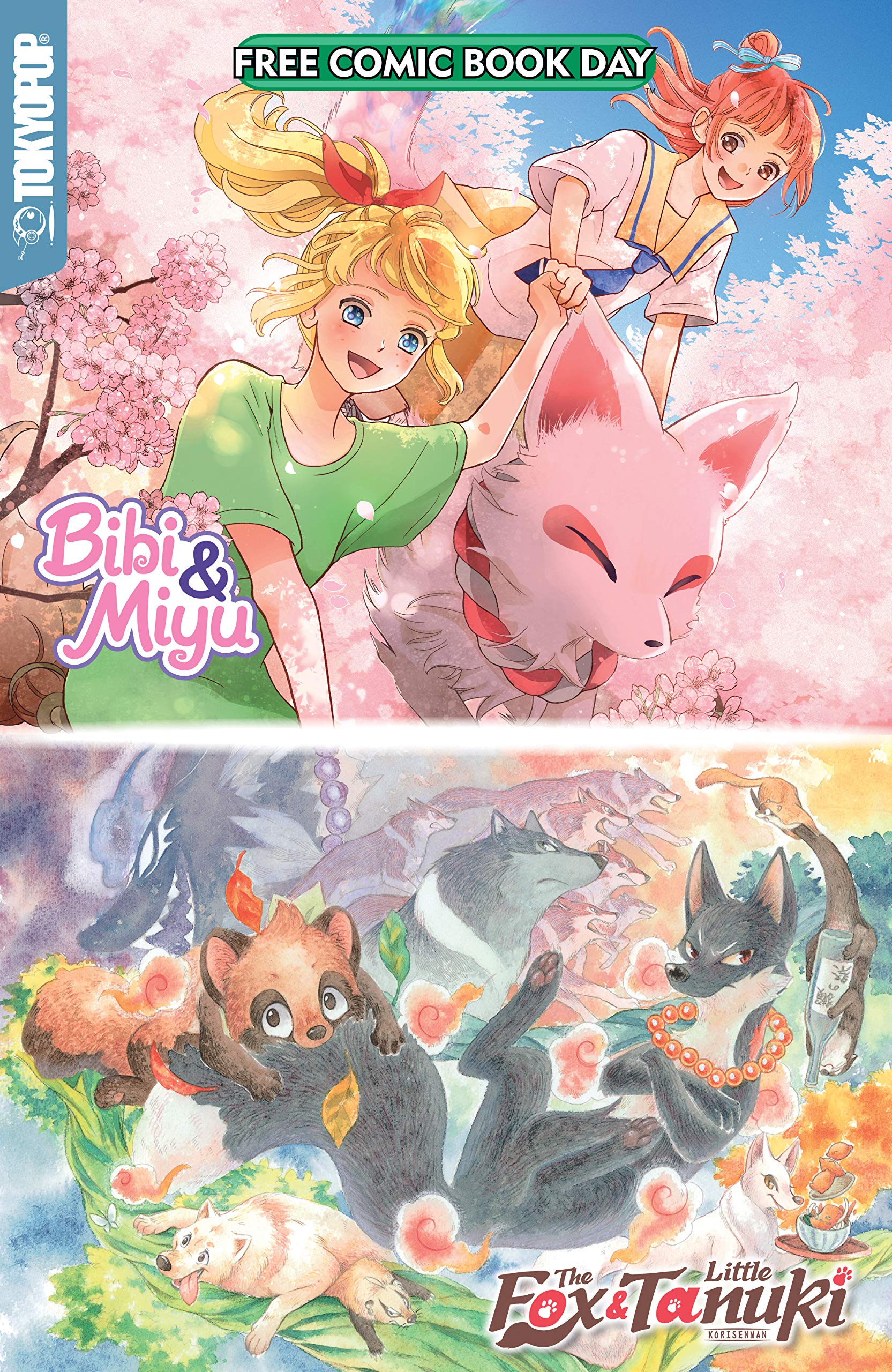 Bibi & Miyu and The Fox & Little Tanuki