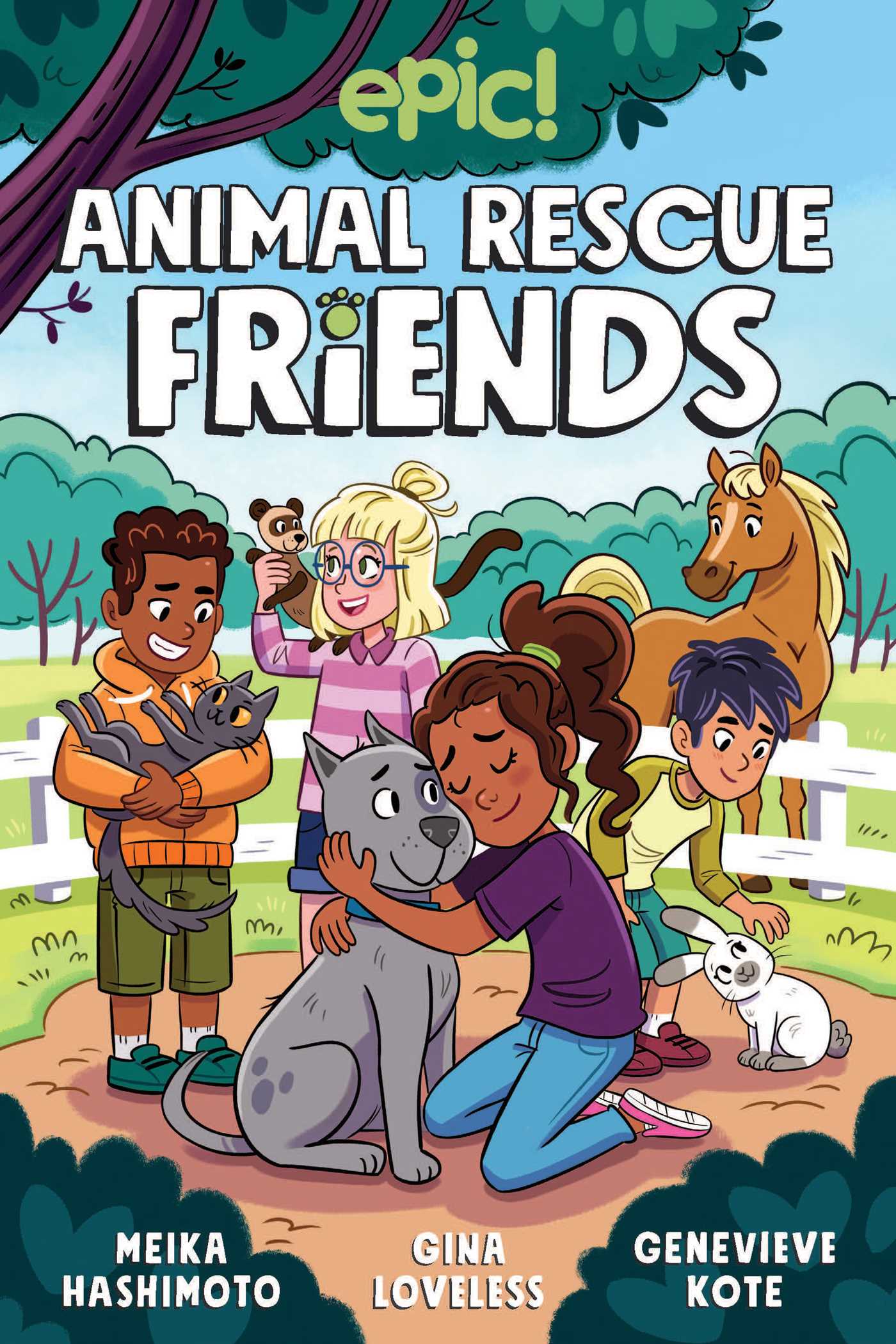 Animal Rescue Friends book cover 1