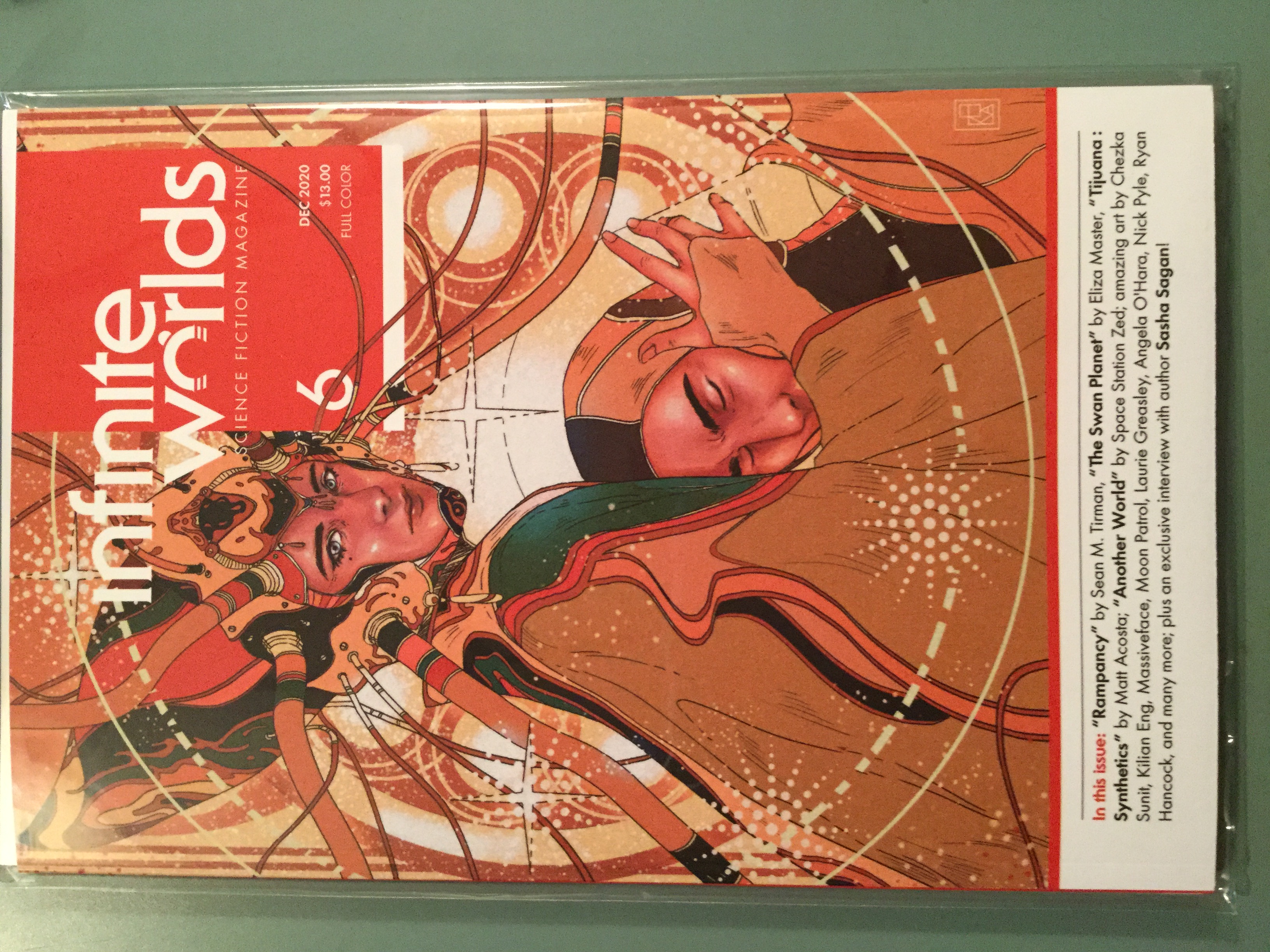 Infinite Worlds Magazine #6 book cover