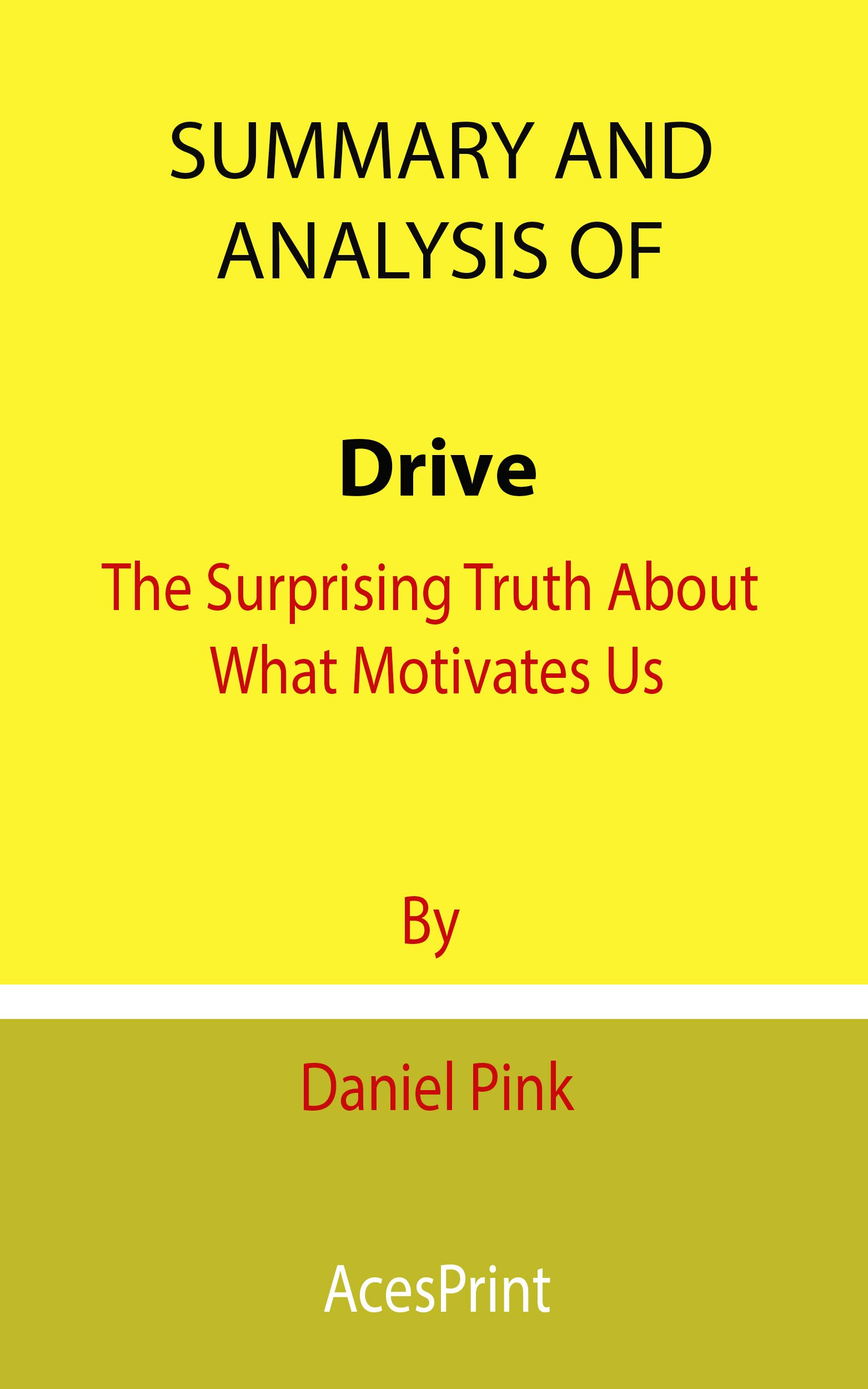 Summary and Analysis of Drive: The Surprising Truth About What