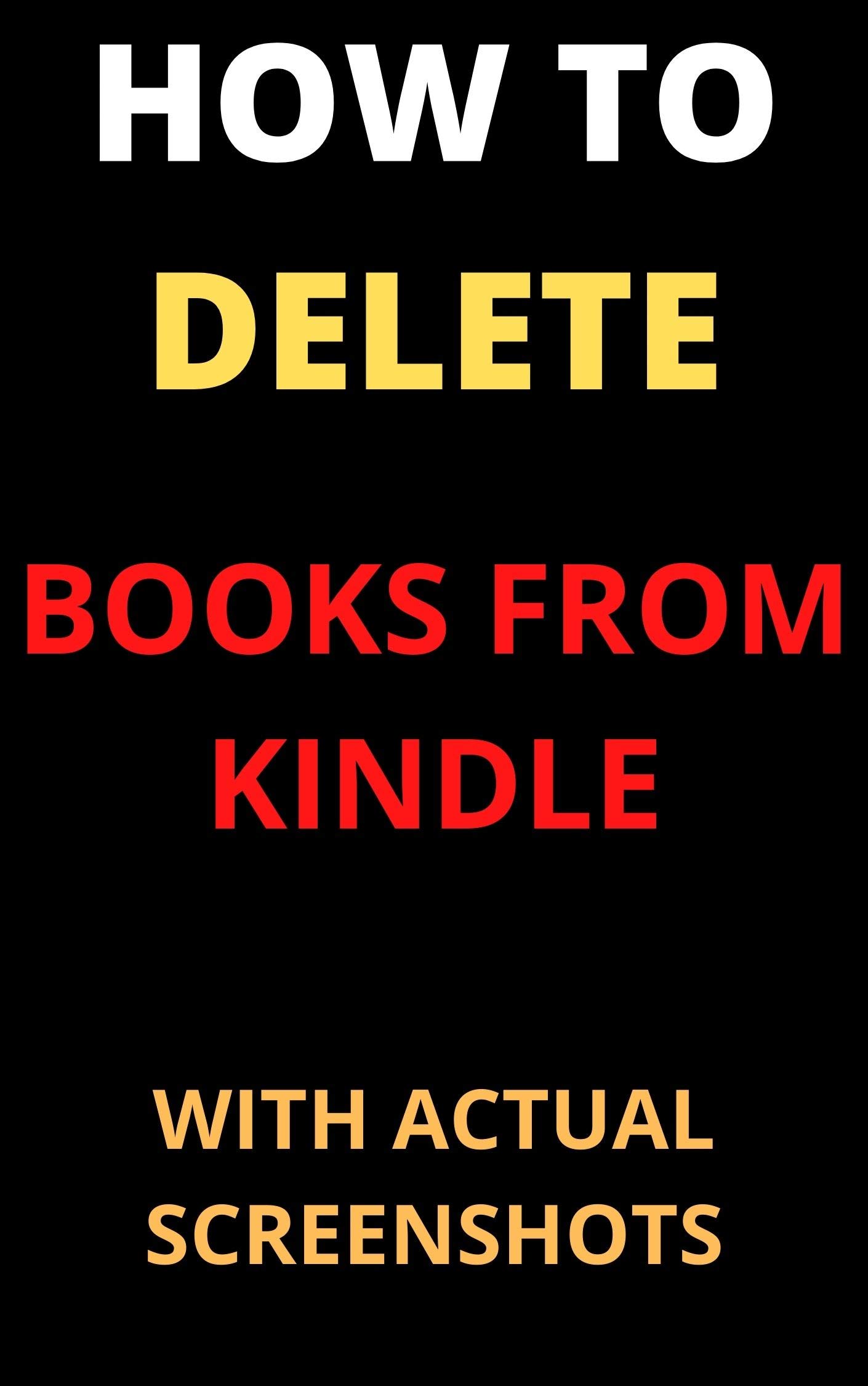 HOW TO DELETE BOOKS FROM KINDLE LIBRARY IN JUST 5 SECONDS WITH ACTUAL SCREENSHOTS by Hrx Reads
