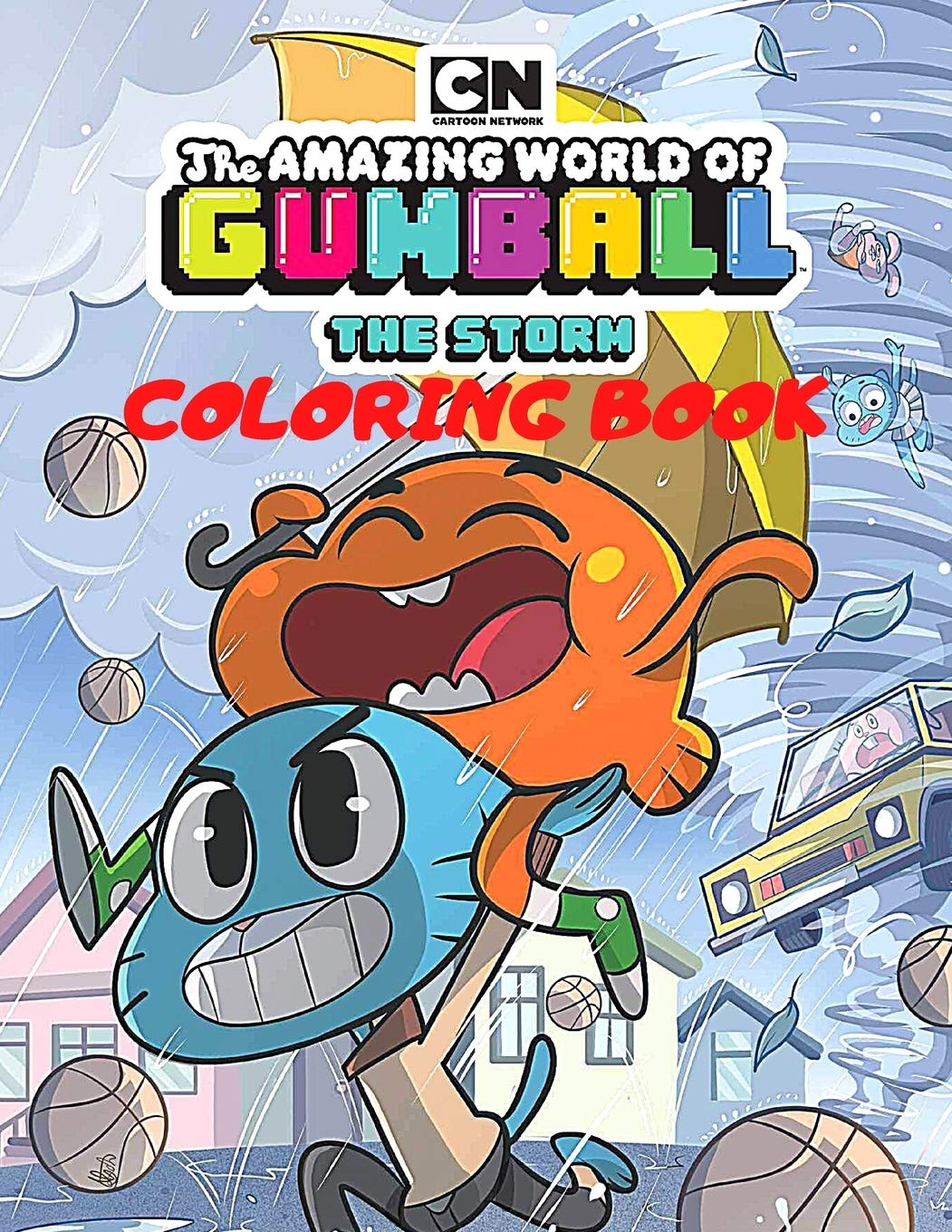 The Amazing World of Gumball Coloring Book: super Gumball book for