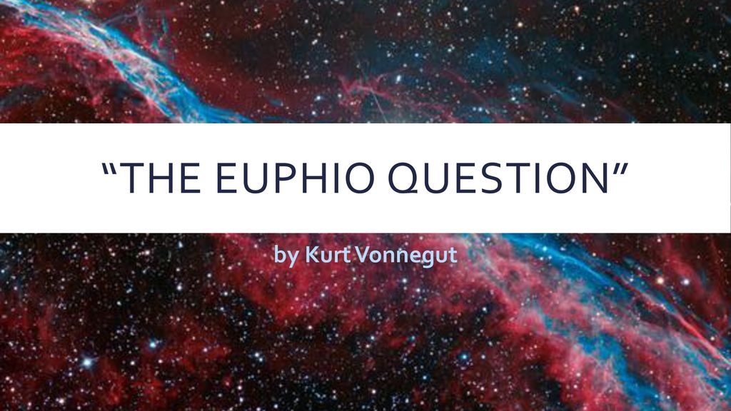 The Euphio Question book cover