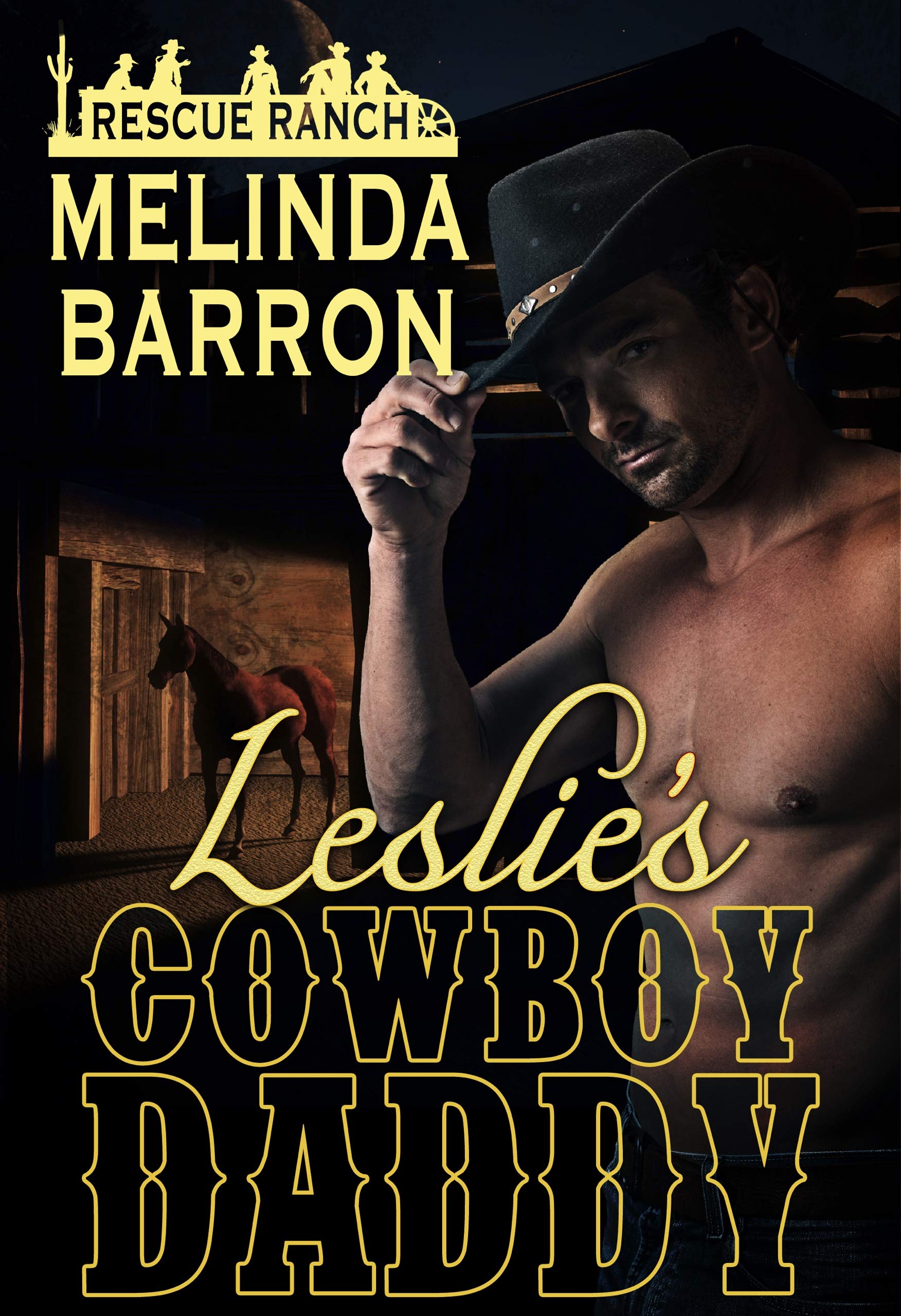 Leslie's Cowboy Daddy book cover