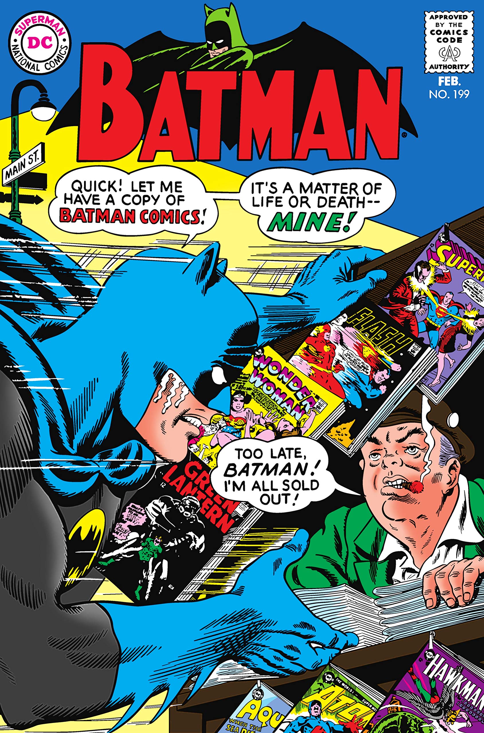 Batman (1940-2011) #199 book cover