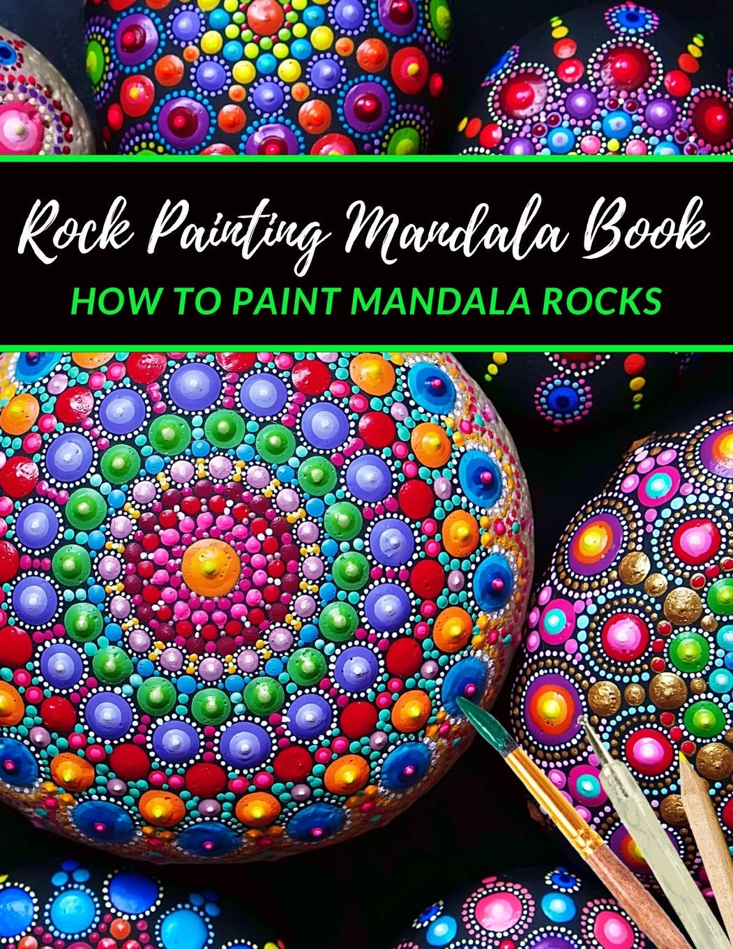Rock Painting Mandala Book how to paint Mandala Rocks The Art of Stone