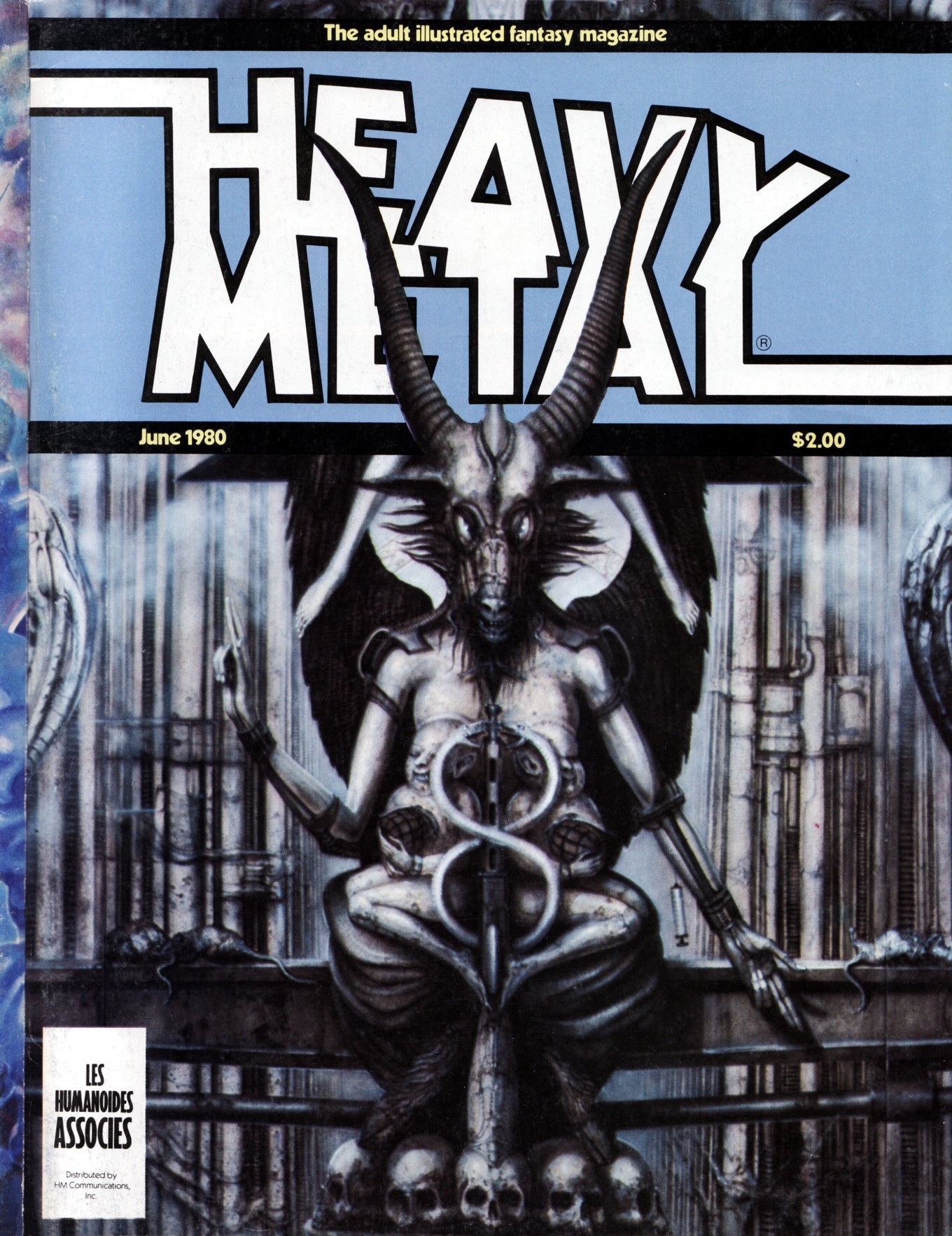 Heavy Metal, June 1980 book cover