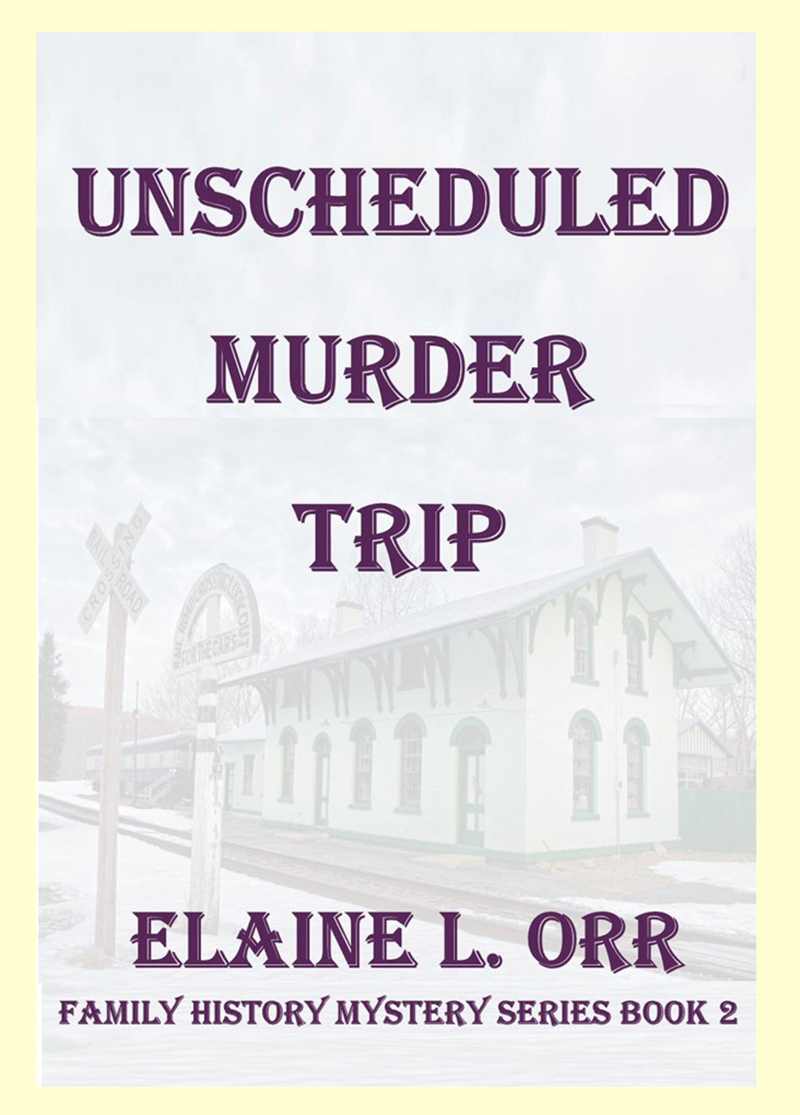 Unscheduled Murder Trip book cover