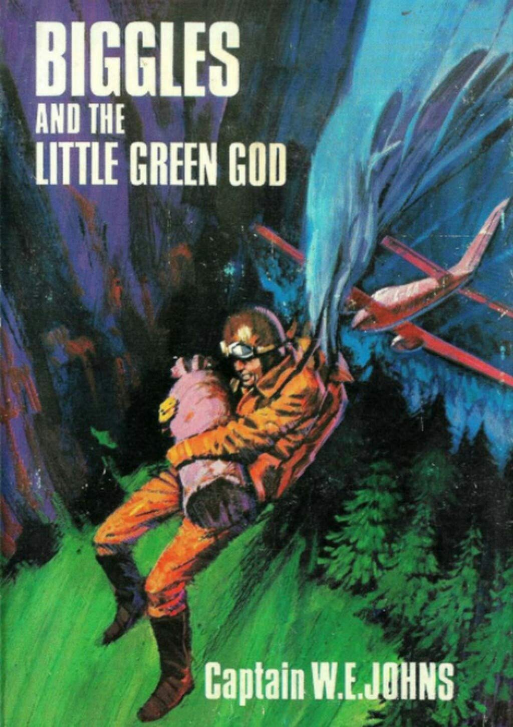 Biggles Little Green God Kgt book cover