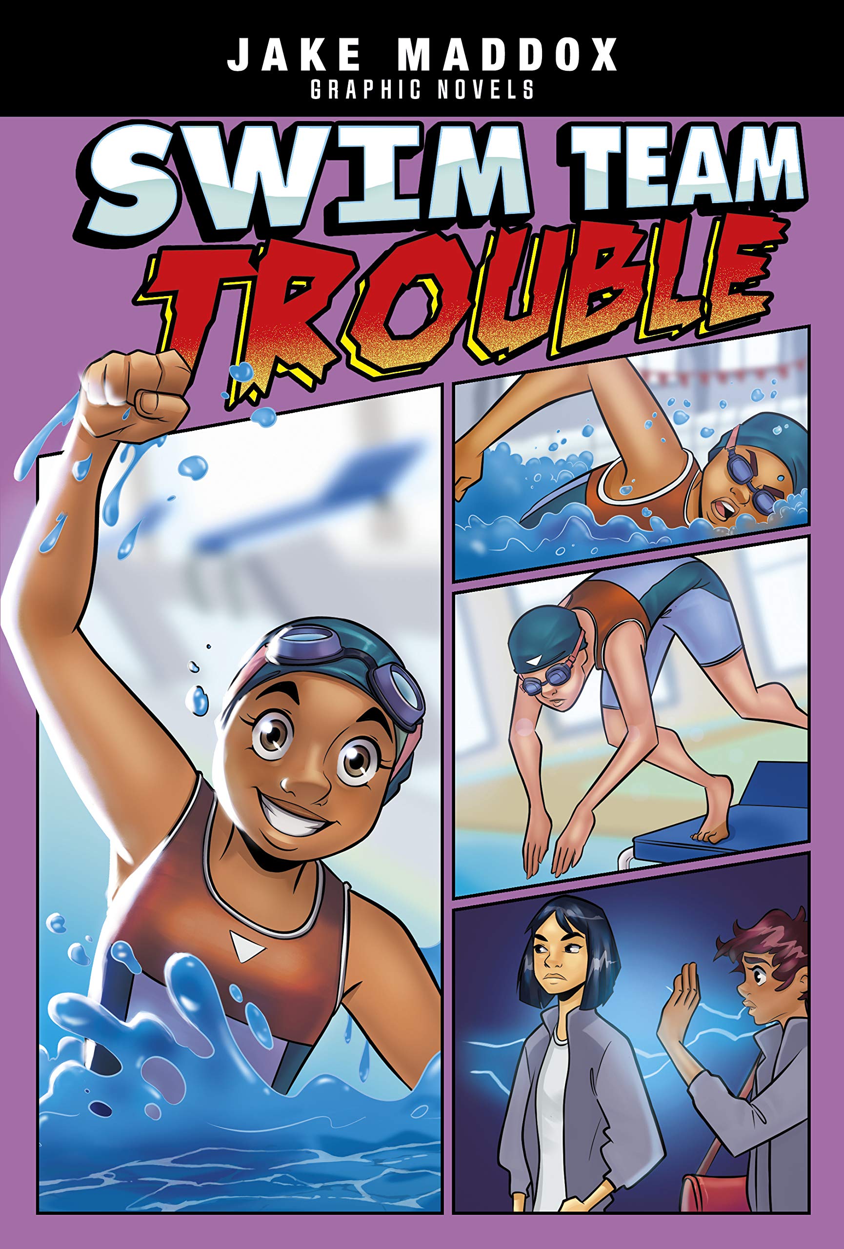 Swim Team Trouble book cover
