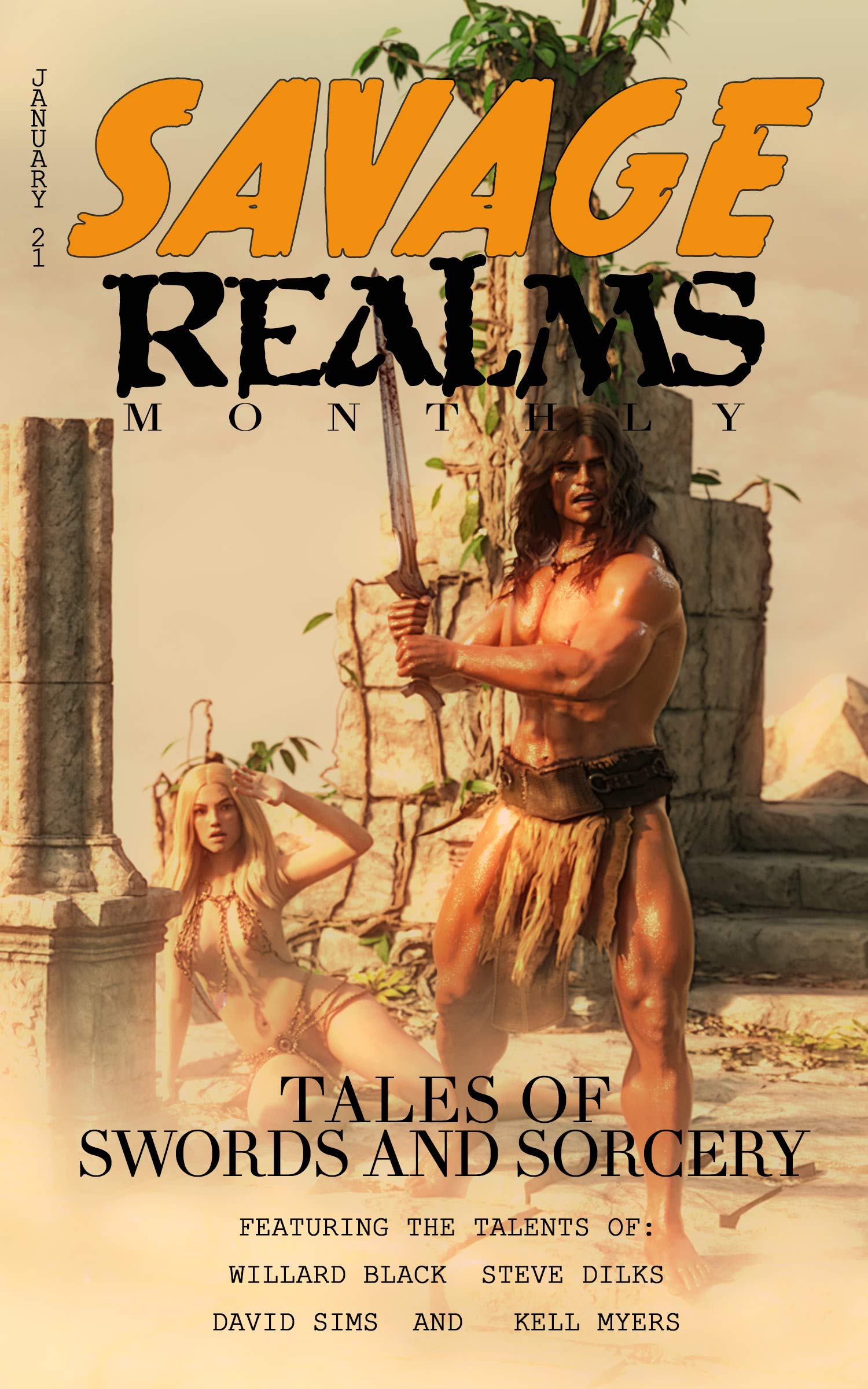 Savage Realms Monthly, January 2021