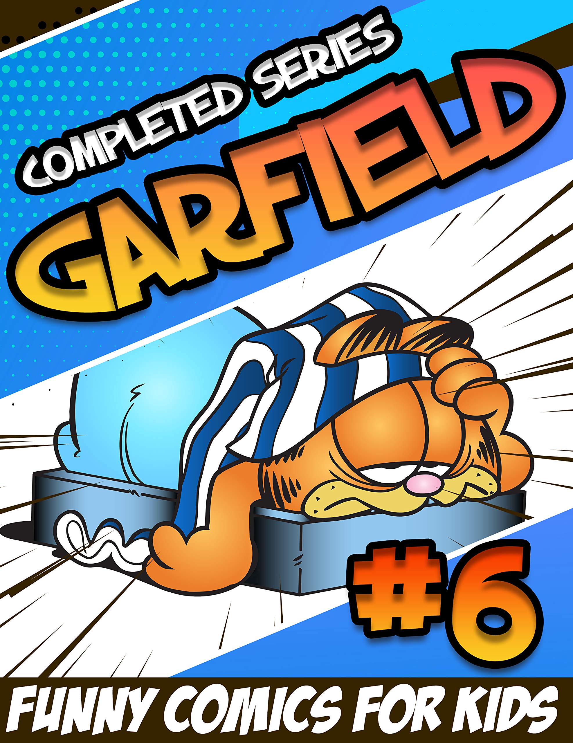 Funny comics for kids Garfield Completed