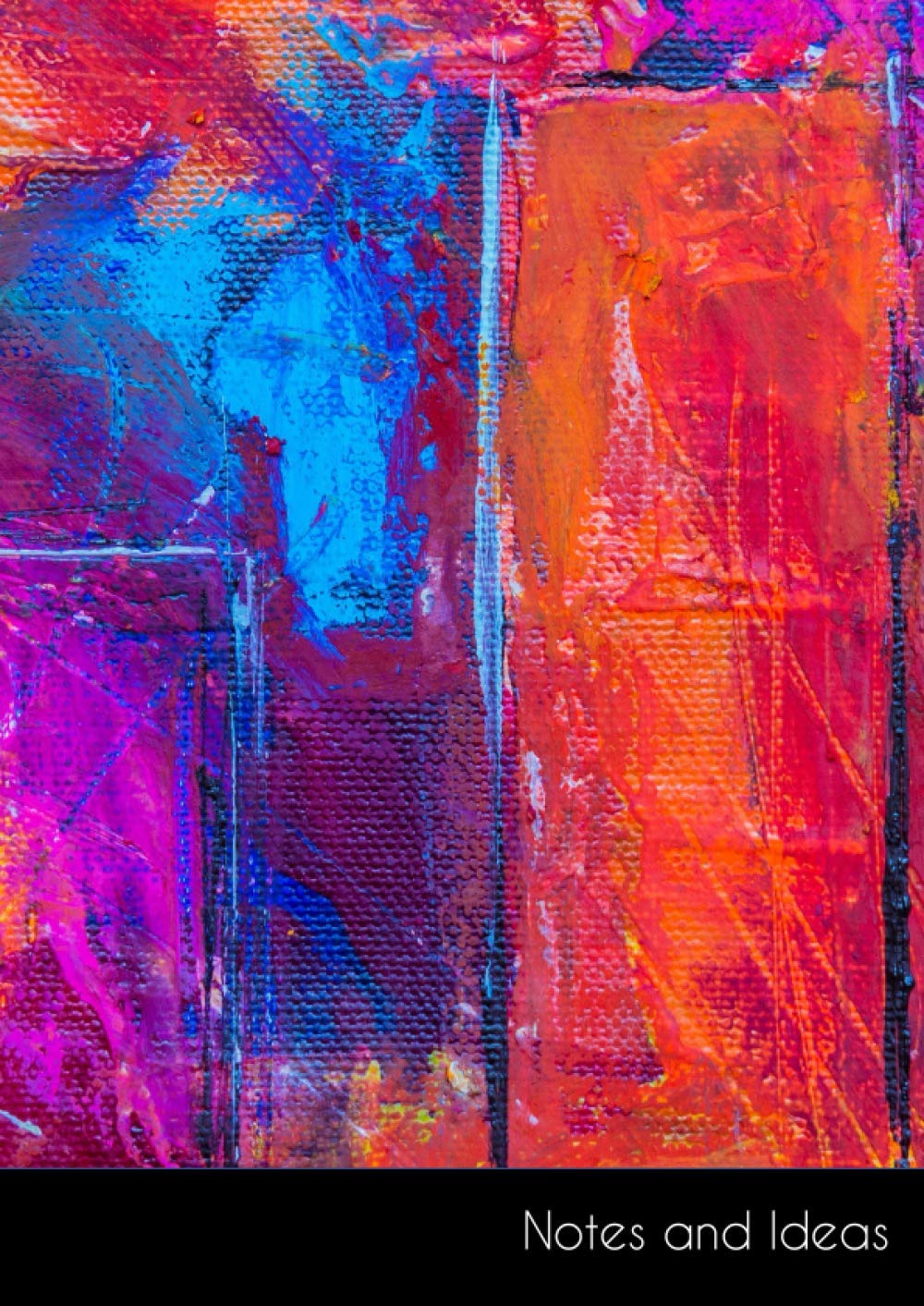 Notes And Ideas Large Colorful Abstract Painting Notebook Sketchbook notes-and-ideas-large-colorful-abstract-painting-notebook-sketchbook