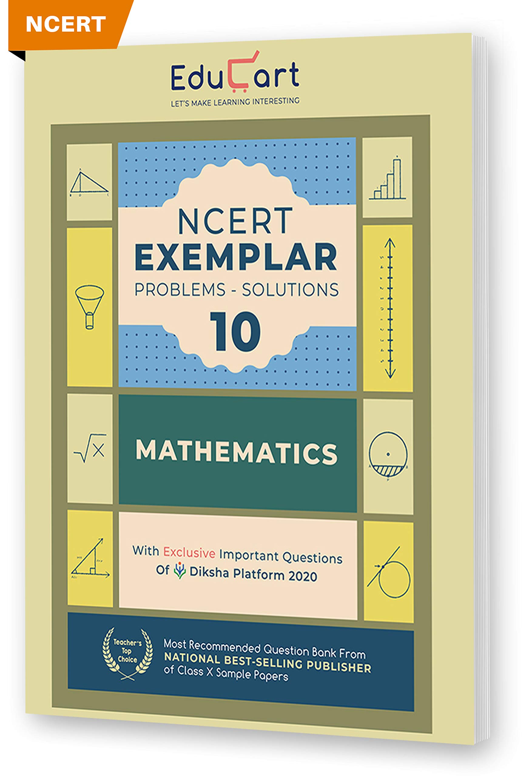 Educart Mathematics NCERT Exemplar (Problems Solutions 2020) For Class
