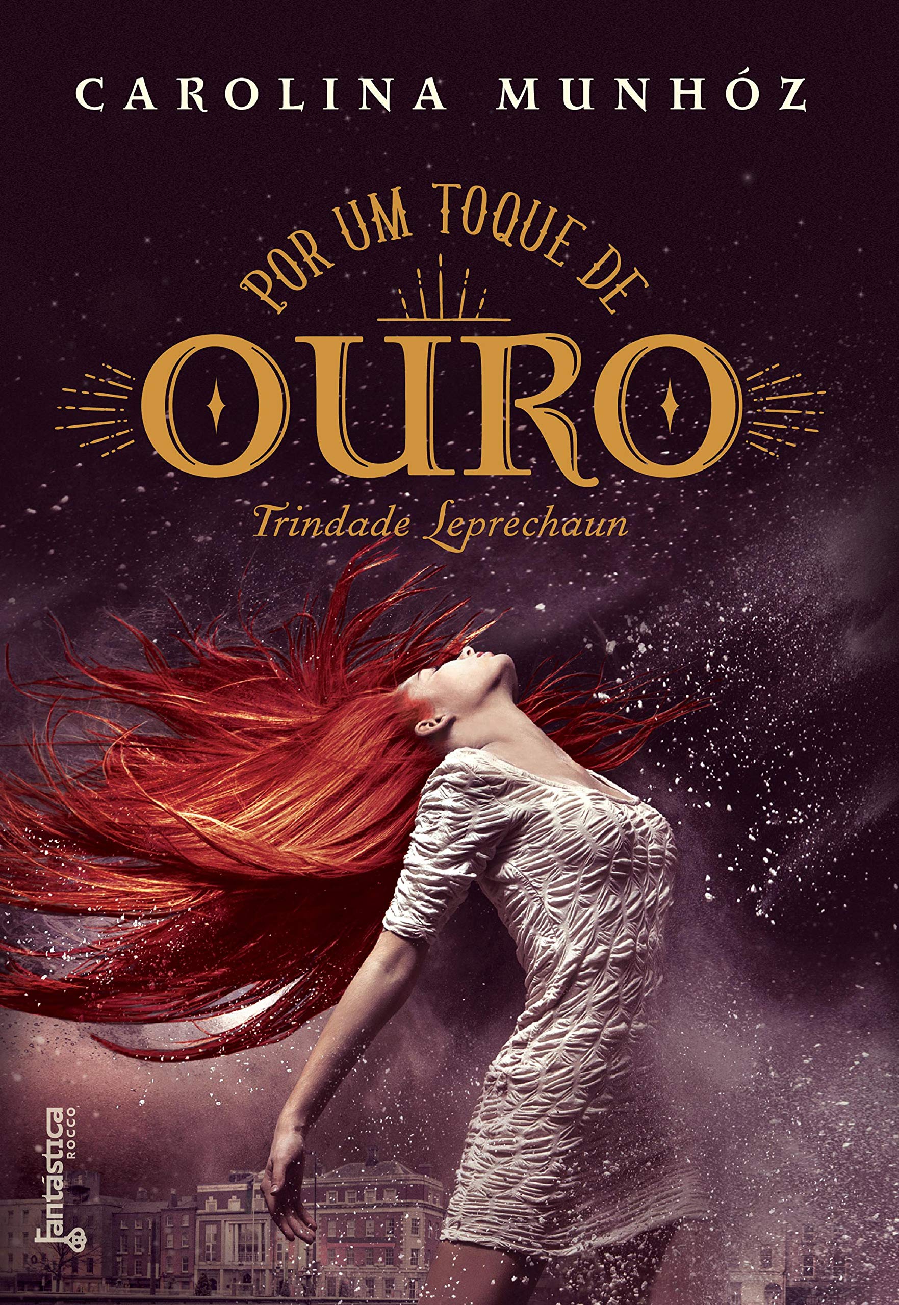Por um toque de ouro (Trindade Leprechaun Livro 1) book cover