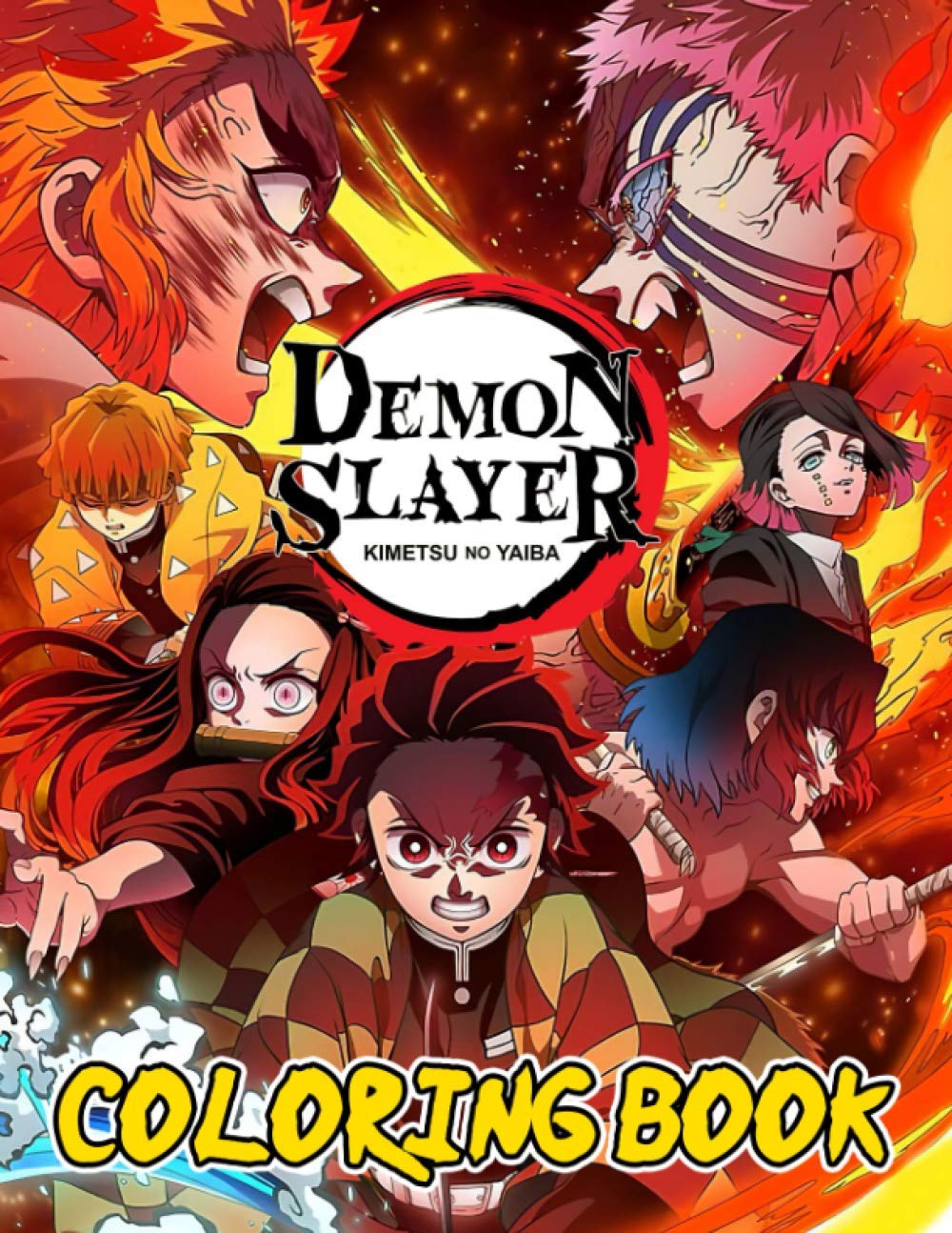 Demon Slayer Coloring Book: A Helpful And Fascinating Book That Gives ...