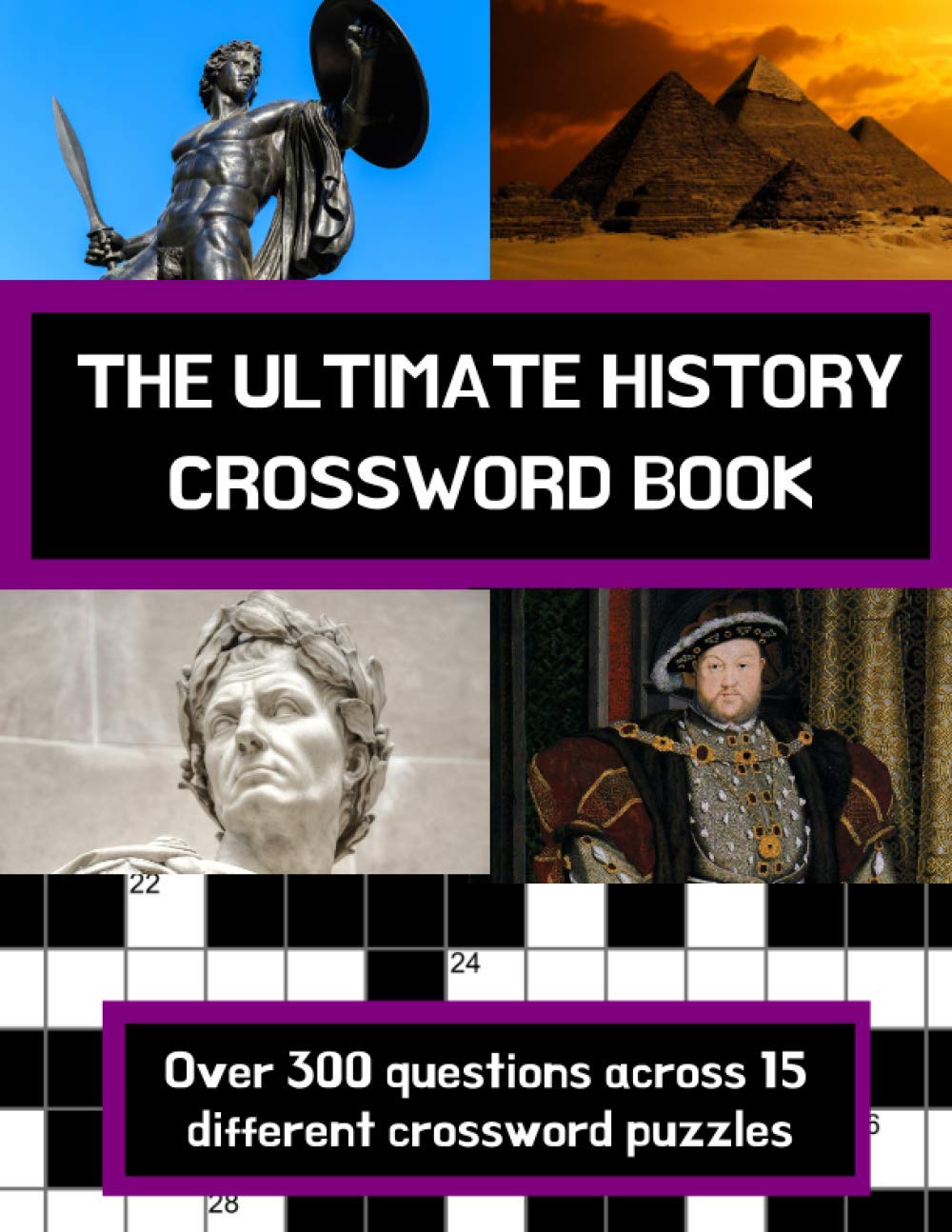 The ultimate history crossword book Perfect gift for anyone who loves