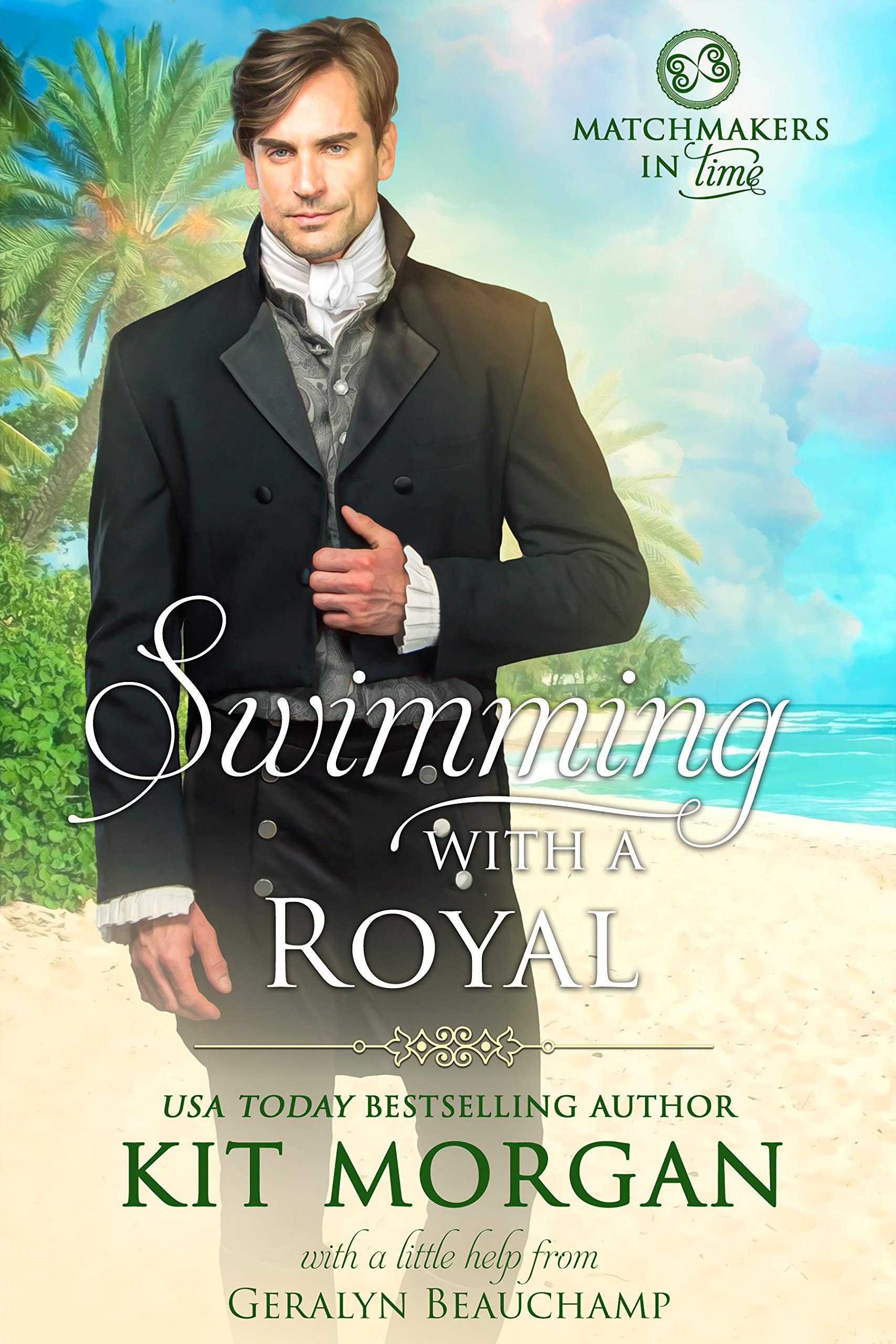 Swimming with a Royal book cover