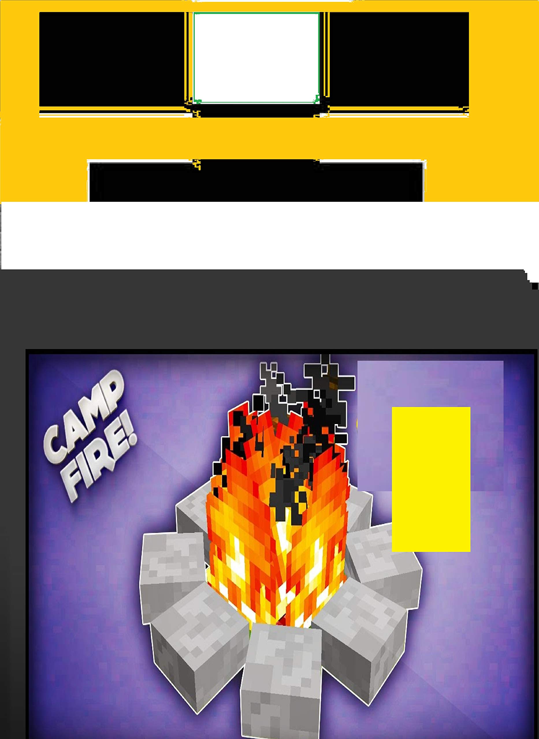 Minecraft How to make a Decorative Tent and Campfire by Paula R. Myles