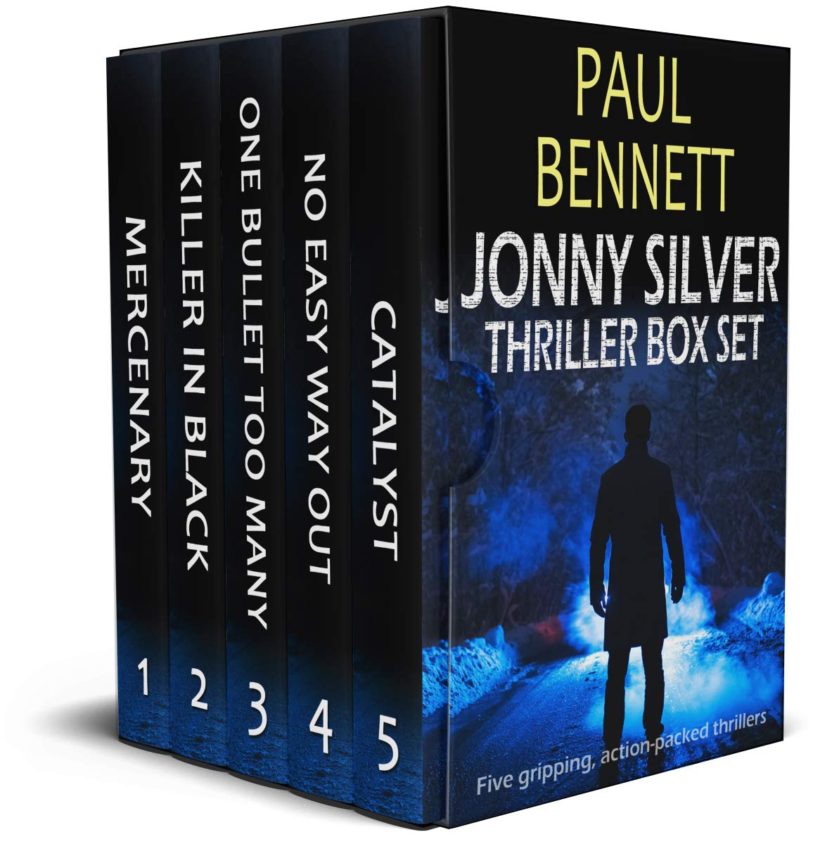 Johnny Silver Thriller Box Set, Books 1-4 Plus Bonus