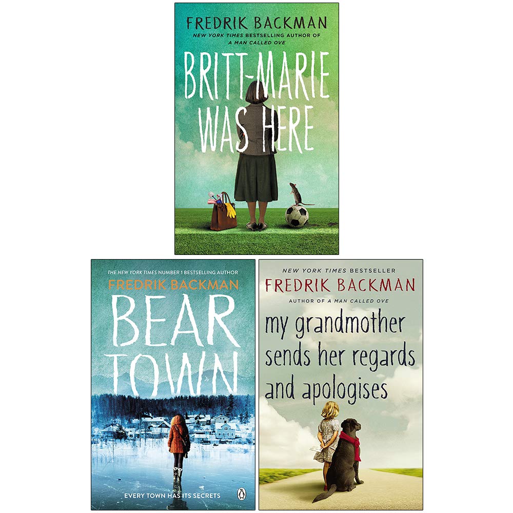 Fredrik Backman Collection 3 Books Set book cover