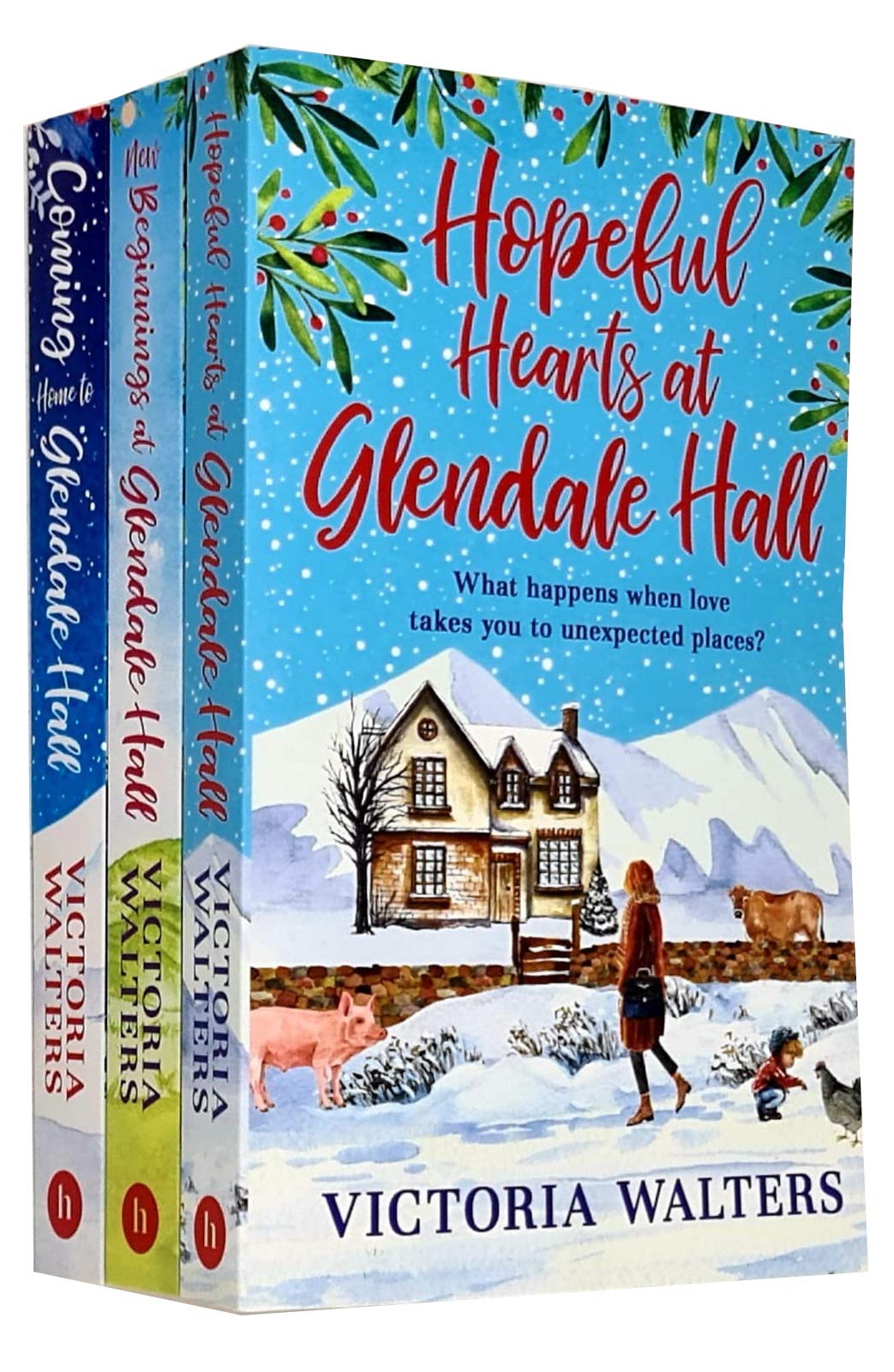 Glendale Hall Series 3 Books Collection Set By Victoria Walters by