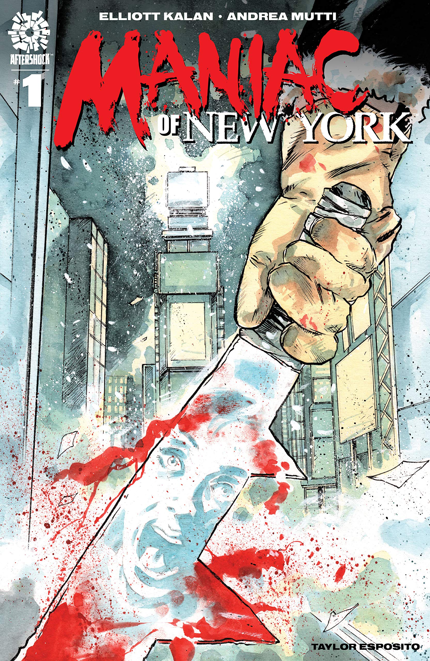 Maniac of New York: The Death Train book cover 2
