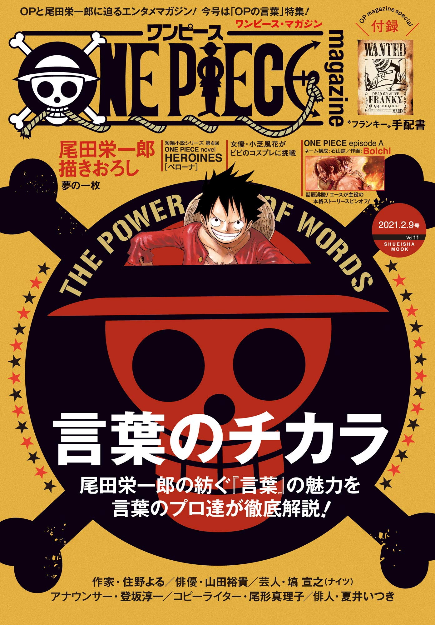 ONE PIECE magazine Vol.11 (ジャンプコミックスDIGITAL) book cover
