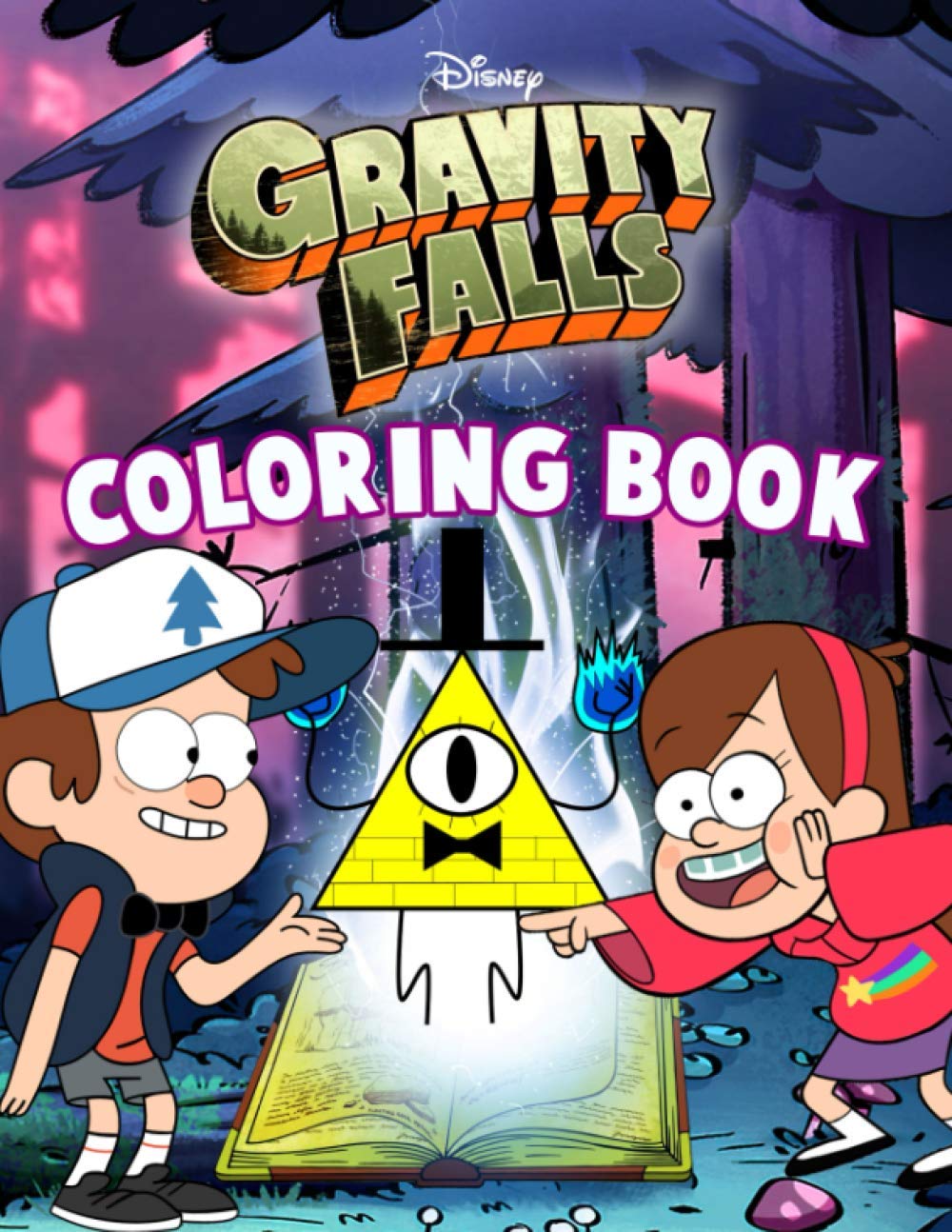 Gravity Falls Coloring Book: All Favorite Characters In This Gravity ...