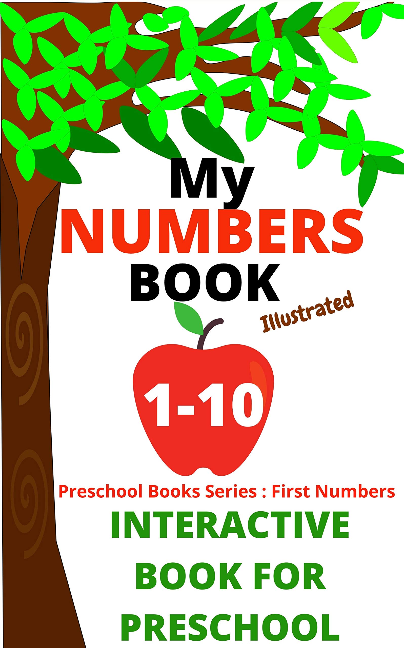 My Numbers Book 110 Interactive Numbers Book For Preschool